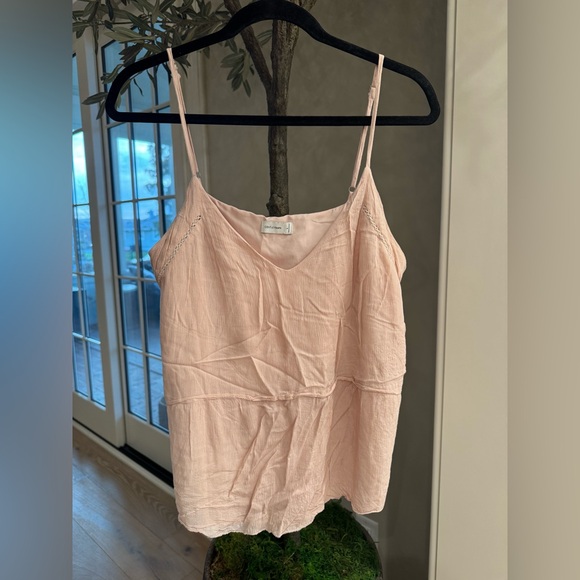 Gentle Fawn Tops - Gentle Fawn Light Pink Tank Size L
